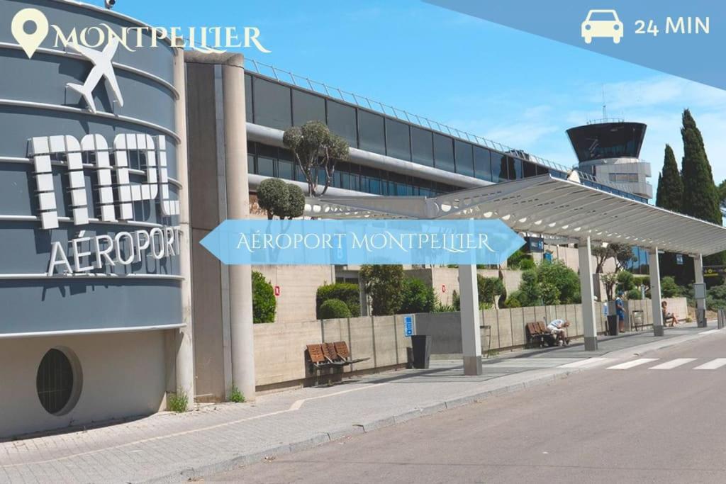 028- Chu Hopital, Appart 2Chambres, Parking, Tram モンペリエ エクステリア 写真